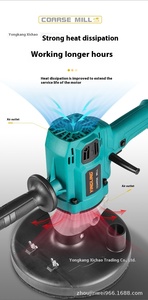 Máquina de Construcción para Pulir Paredes y Desbastar Suelos de Concreto con Motor Central y Función Automática de Pulido de Paredes - Product Image 2