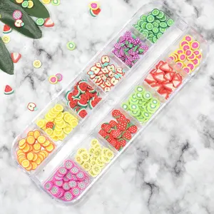 Clay Slices & Chunky Glitter for Nail Art, Resin Mix Ins, Slime Add Ins,  Shaker Card Filler 