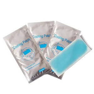 Adesivo personalizado de gel para resfriamento, adesivo para febre e adultos