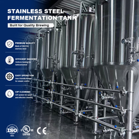 Cuve de Fermentation en Acier Inoxydable 3000L 5000L – Équipement de Brasserie Artisanale pour la Production Commerciale de Bière