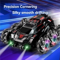 Voiture de course RC pour enfants, jouet d'extérieur, cascadeur, avec 6 roues, fonction musique et lumière