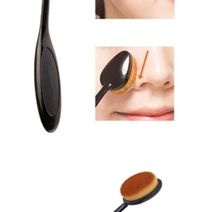 Brochas de Maquillaje sin Rastro al por Mayor de Fábrica, Brocha Mezcladora de Base Portátil de Cerdas Suaves - Product Image 4