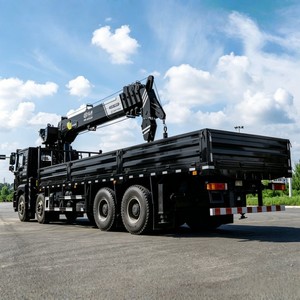 Camion-grue lourd Shacman 8x4 personnalisé, 25 tonnes, 40 tonnes, grue télescopique pour l'Afrique - Product Image 6