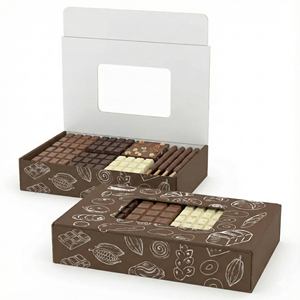 <span class=keywords><strong>Cajas</strong></span> de Cartón Impresas Personalizadas para Barras de Chocolate, Tabletas y Palitos - Product Image 1