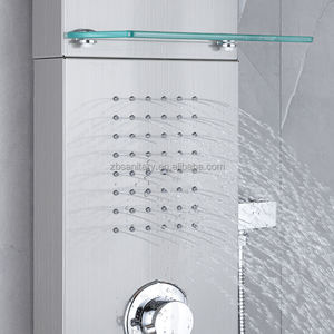 Panneaux muraux <span class=keywords><strong>de</strong></span> <span class=keywords><strong>douche</strong></span> <span class=keywords><strong>de</strong></span> salle <span class=keywords><strong>de</strong></span> bain en acier inoxydable 304/201 avec panneau <span class=keywords><strong>de</strong></span> <span class=keywords><strong>douche</strong></span> <span class=keywords><strong>Kit</strong></span> mural <span class=keywords><strong>de</strong></span> panneau <span class=keywords><strong>de</strong></span> <span class=keywords><strong>douche</strong></span> <span class=keywords><strong>de</strong></span> petite taille - Product Image 3