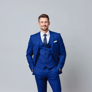 Men's Fashionable Casual Formal Blazer Slim Fit Business <b>Suit</b> Coat for Wedding Office Party Evening Events Durable Comfortable - Product Image 2