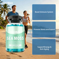 Gummies de mousse de mer de haute qualité OEM/ODM – Capsules stimulant l'immunité et détoxifiantes pour adultes – Compléments de santé