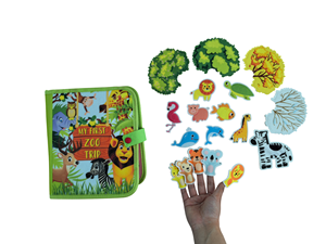 Il mio primo viaggio al zoo: Libro sensoriale Montessori, libro attività per bambini con attività di tocco, sensazioni e apprendimento per maschi e femmine - Product Image 6