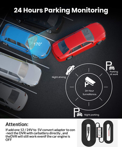 Zimtop Camera Hành Trình 2160P Tầm Nhìn Ban Đêm WiFi GPS 12Inch Mới Camera Hành Trình Hộp Hành Trình Màu Đen 1080P 4K Trước Và Sau Cho Xe Hơi - Product Image 5