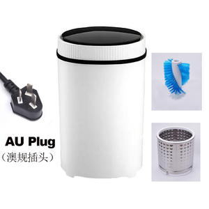 7,5 KG Tambor redondo Lavado de zapatos y lavandería Pequeño hogar Semiautomático Mini Lavadora de un solo tambor - Product Image 6