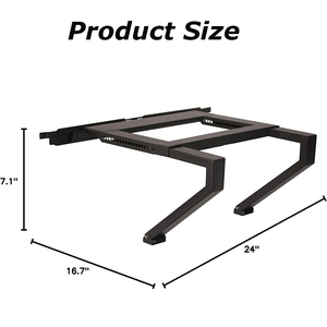 1.5 tấn không gỉ mạ kẽm AC máy nén khung giá cho HVAC điều hòa không khí hỗ trợ ngoài trời công cụ cho các nhà thầu - Product Image 4
