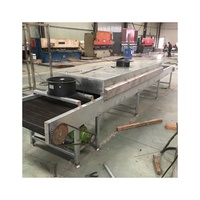 Prix usine nouvelle machine de séchage d'épices à micro-ondes convoyeur acier inoxydable résistant à la chaleur pour la ferme de l'industrie minière de poudre alimentaire