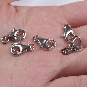 Factory Wholesale 925 Sterling Silver Clasp Jewelry Accessories