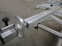Scie à panneaux horizontale MJ320D, scie à table coulissante automatique, moteur 5,5 kW, machine à travailler le bois, longueur 3180 mm