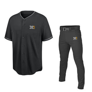 Uniformes de baseball de qualité professionnelle 100% polyester respirant anti-UV anti-bactérien séchage rapide personnalisable avec étiquette privée nouveau style - Product Image 1