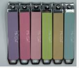 Cortauñas de Metal con Cuchilla Curva, Punta Redondeada, Estilo Simple, Portátil, para Uso en Dedos de Adultos - Product Image 1