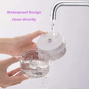 Picadora de Ajo Eléctrica Portátil, Multifuncional, de Grado Alimenticio, Cortadora de Verduras, Carga USB, Manual, Ecológica - Product Image 4