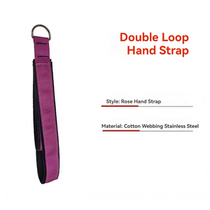 Banda Elástica Ajustable para Ejercicios <span class=keywords><strong>con</strong></span> Doble Asa y Múltiples Lazos, Correa para Estiramiento de Pies, Accesorios para <span class=keywords><strong>Pilates</strong></span> y Yoga - Product Image 5