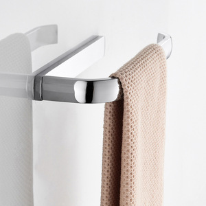 Juego <span class=keywords><strong>de</strong></span> Toallero <span class=keywords><strong>de</strong></span> Pared Cromado con Accesorios <span class=keywords><strong>de</strong></span> Latón <span class=keywords><strong>de</strong></span> Fácil Limpieza y Garantía <span class=keywords><strong>de</strong></span> 3 Años <span class=keywords><strong>para</strong></span> Uso en Baños - Product Image 3