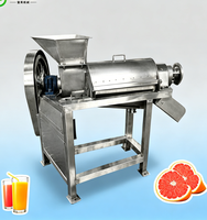 Semi-automatische fruitsapmachine voor kleine sapverwerkingsinstallaties