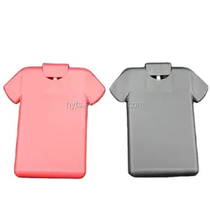 refillable pocket credit card spray bottle with T-shirt shape