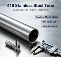 Factory Supply EN 1.4005 Y12Cr13 416 Stainless Steel Bar Annealed Cold Drawn Ground Surface Precision Machining Parts