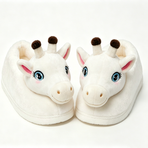Pantuflas de elefante personalizadas, pantuflas de elefante de peluche, pantuflas de animales para el hogar, pantuflas de elefante grises, zapatos de elefante para el hogar - Product Image 4