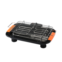 Gril électrique sans fumée de ménage multifonctionnel UQ-2001 Machine extérieure de barbecue gril électrique de barbecue d'acier inoxydable