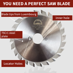 80/100/120 Scorezaagbladen Voor Houtzagen Van 12 Inch Cirkelzaagbladen Voor Houtbewerking Bilaminaat - Product Image 5