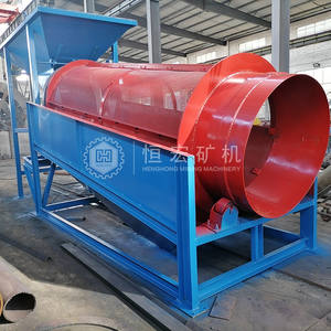 Preço De Fábrica Móvel Estacionária Pequena Tela De Tambor Rotativa Trommel Usado No Minério De Areia Metalurgia Mineração Química Materiais De Construção - Product Image 5