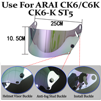 Visière de casque de moto GP5W pour CK6/CK6S/CK6K/GP5W, remplacement de la visière, accessoires de casque, protection UV