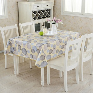 Couverture de Table carrée pour essuyer la nappe en PVC, nappe imprimée résistante à l'huile/à la moisissure - Product Image 3