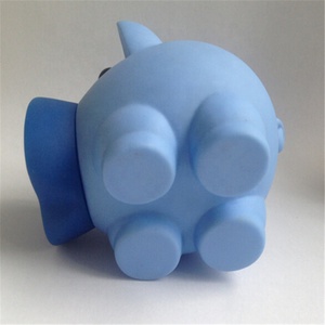 Tùy Chỉnh Đáng Yêu Mũi Lớn Con Heo Đất Đồng Xu Ngân Hàng PVC Nhựa Tiền Tiết Kiệm Hộp Cho Khuyến Mãi - Product Image 6