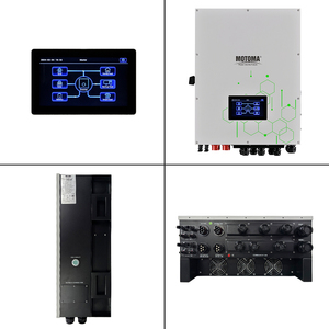 Inversor Híbrido Solar Trifásico Directo de Fábrica, 8kW, <span class=keywords><strong>10kW</strong></span>, 12kW, para Sistemas Domésticos y Almacenamiento de Energía (EV) - Product Image 2