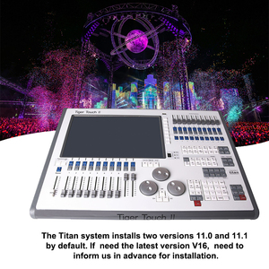 Igreslite Tiger Touch II <span class=keywords><strong>DMX</strong></span> <span class=keywords><strong>Controller</strong></span> generasi <span class=keywords><strong>2</strong></span> versi Titan 11.0 dan 11.1 versi pencahayaan panggung konsol - Product Image 3