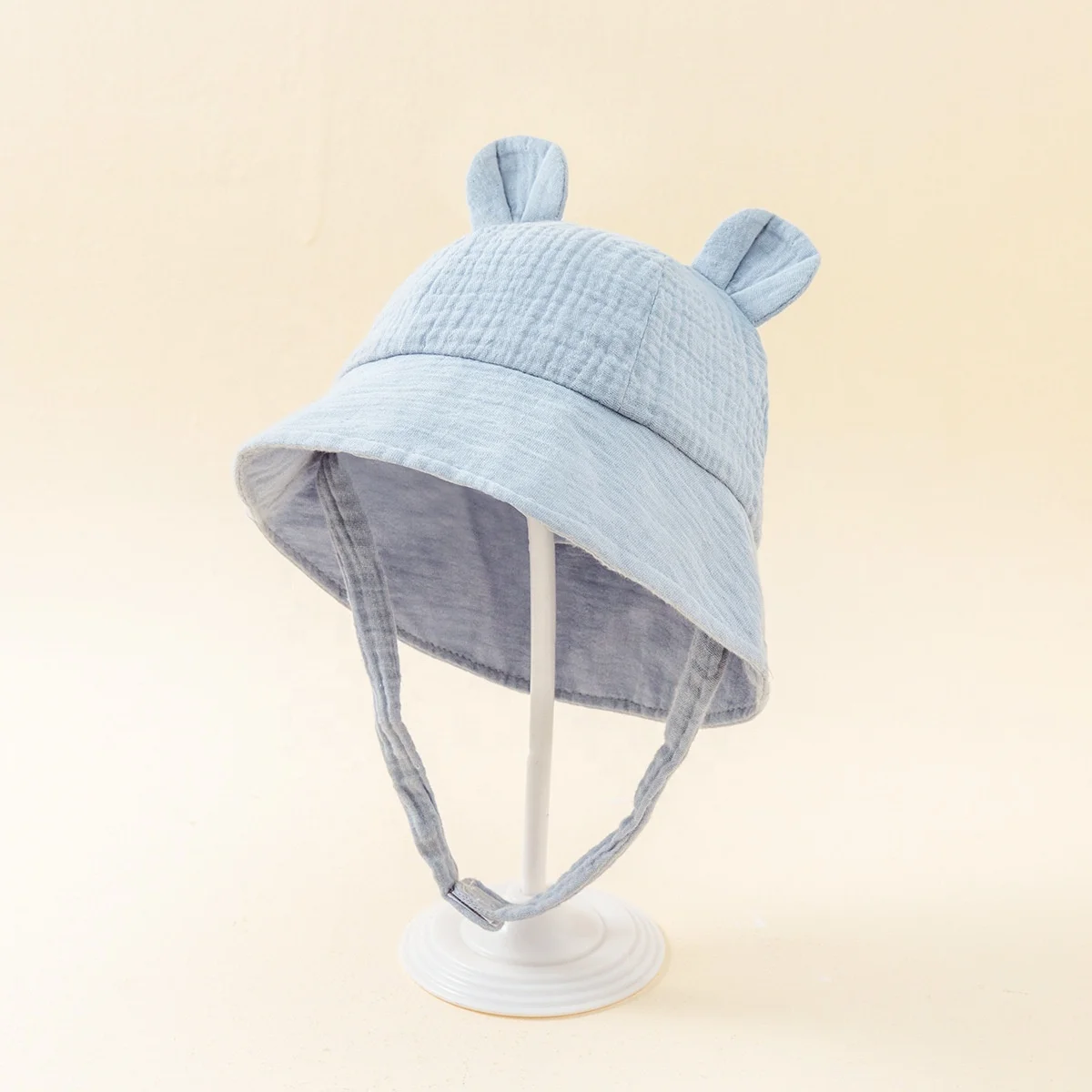 Детская муслиновая хлопковая шляпа от солнца, детские летние шляпы, уличные Панамы