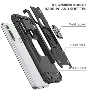 Funda de teléfono con diseño de soporte 360 grados, para <span class=keywords><strong>Moto</strong></span> G Fast, g8 <span class=keywords><strong>g9</strong></span> - Product Image 6
