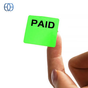 Kertas neon perekat diri merah/hijau/kuning/Oranye/merah muda A4 kertas perekat Jumbo Kertas Label stiker warna - Product Image 2