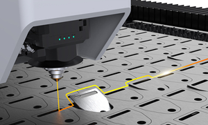 Macchina da Taglio Laser a Fibra CNC - Alta Precisione per Lamiera e Acciaio Inossidabile, Controllo Cypcut, Nuovo Supporto per Formati DXF/AI/PLT - Product Image 5
