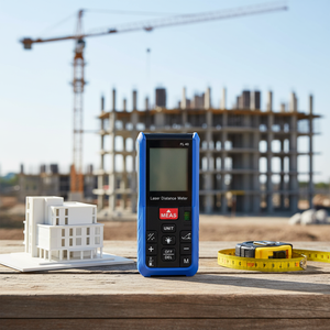 40M/131ft/1575in דיגיטלי לייזר מרחק מד טווח Finder מדוד Diastimeter KJ40 קרן לייזר מצביע דיגיטלי LCD סרט מדידה - Product Image 1