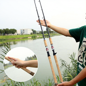 Canna da Pesca d'Acqua Dolce per Snakehead in Fibra di Carbonio 2 Sezioni FAST Spinning/Casting Misure 1.8m 2.1m 2.28m 2.4m per Carpa Lago Torrente - Product Image 4
