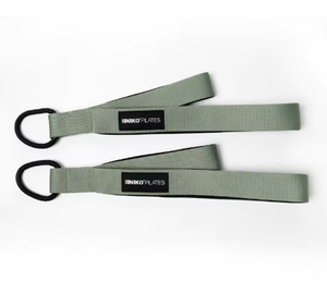Correas Dobles de Pilates <span class=keywords><strong>INIKO</strong></span> Personalizadas, Duraderas, con Anillo en D, de Tela y Nailon, 46 mm x 420 mm, para Estudios de Yoga y Pilates - Product Image 3