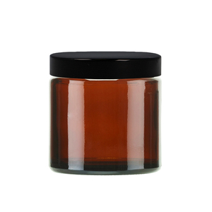 <span class=keywords><strong>4</strong></span> oz Kleine Glasbehälter mit Plastikdeckeln Grüne/Schwarze Innenfutter Mini-Reise-Probenbehälter für Gesichtscreme & Kosmetik - Product Image 3