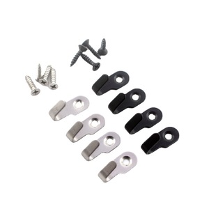 Stainless Steel Mini Hooks <b>Wall</b> Mounted Anti Corrosion Bathroom Kitchen Door Coat Hook U Shape Small Size Bag Hook Minimalist - Product Image 1