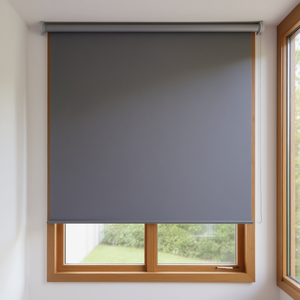 Persiana Enrollable 100% Opaca, Color Gris, 39.4"x90.6" para Hogar u Oficina - Product Image 2