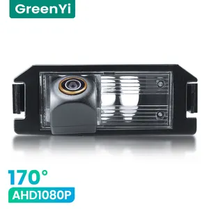 GreenYi กล้องมองหลังรถยนต์170 HD 1080P,สำหรับ Kia Picanto/Rio 3 /Pride (UB) Hatchback Kia Soul Night Vision ย้อนกลับ