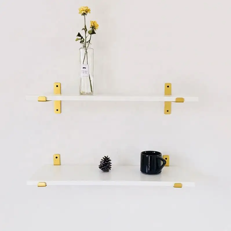 Set Of Display Ledge Shelves Floating Wall Mounted Shelves