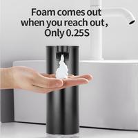 Distributeur automatique de savon mousse infrarouge sans contact à volume réglable, en acier inoxydable 304, pour salle de bain – Meilleures ventes