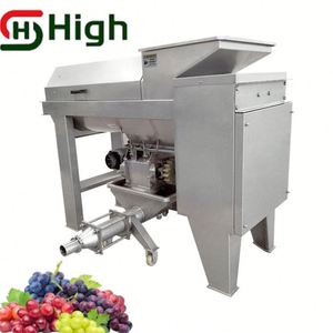Machine à Désamorcer les Raisins de Qualité Alimentaire, Hygiénique, Durable, Facile à Nettoyer, Stable, pour Séparer, Éliminer, Écraser, Presser les Grappes - Product Image 5