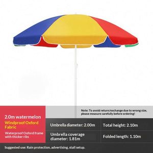 OEM/ODM Outdoor Activities UV protection <b>Umbrella</b> Custom Logo Beach <b>Large</b> Sunshade <b>Umbrella</b> for Promotional Gift Parasol - Product Image 2